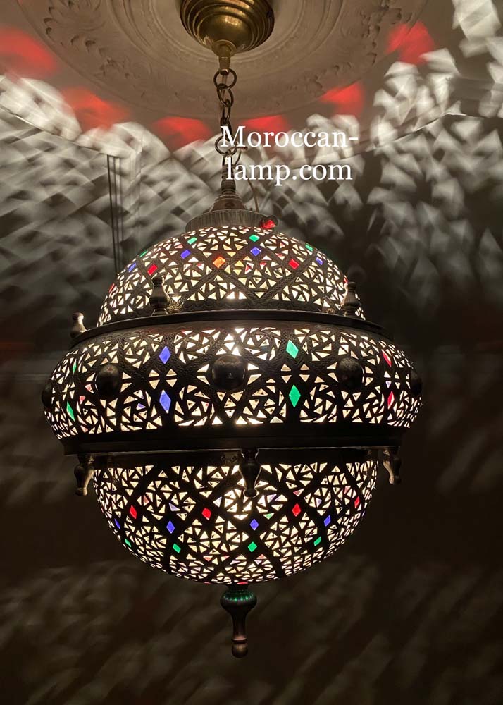 Suspension marocaine, plafond - Depuis